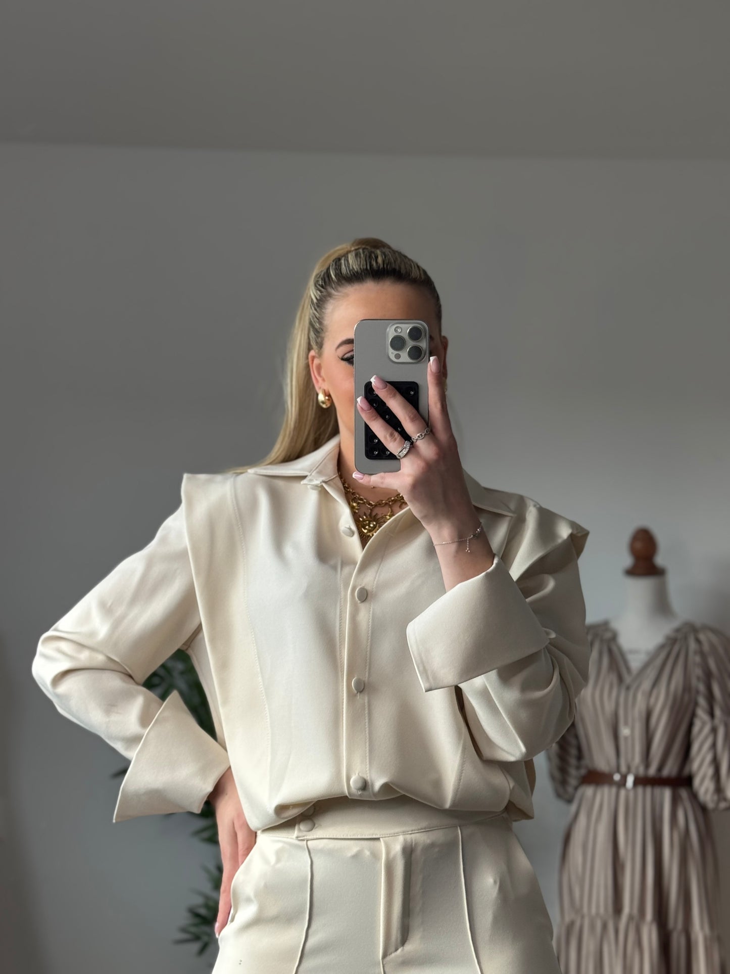 Ensemble Tailleur Épaulette