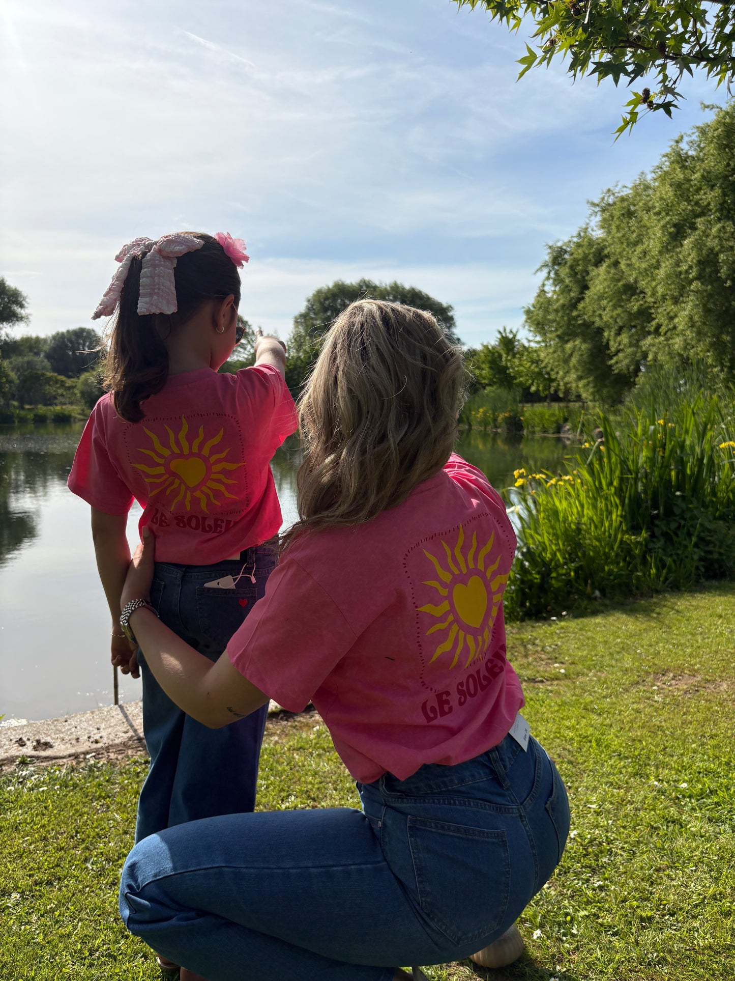 T-shirt “Le Soleil” – Duo Maman & Mini