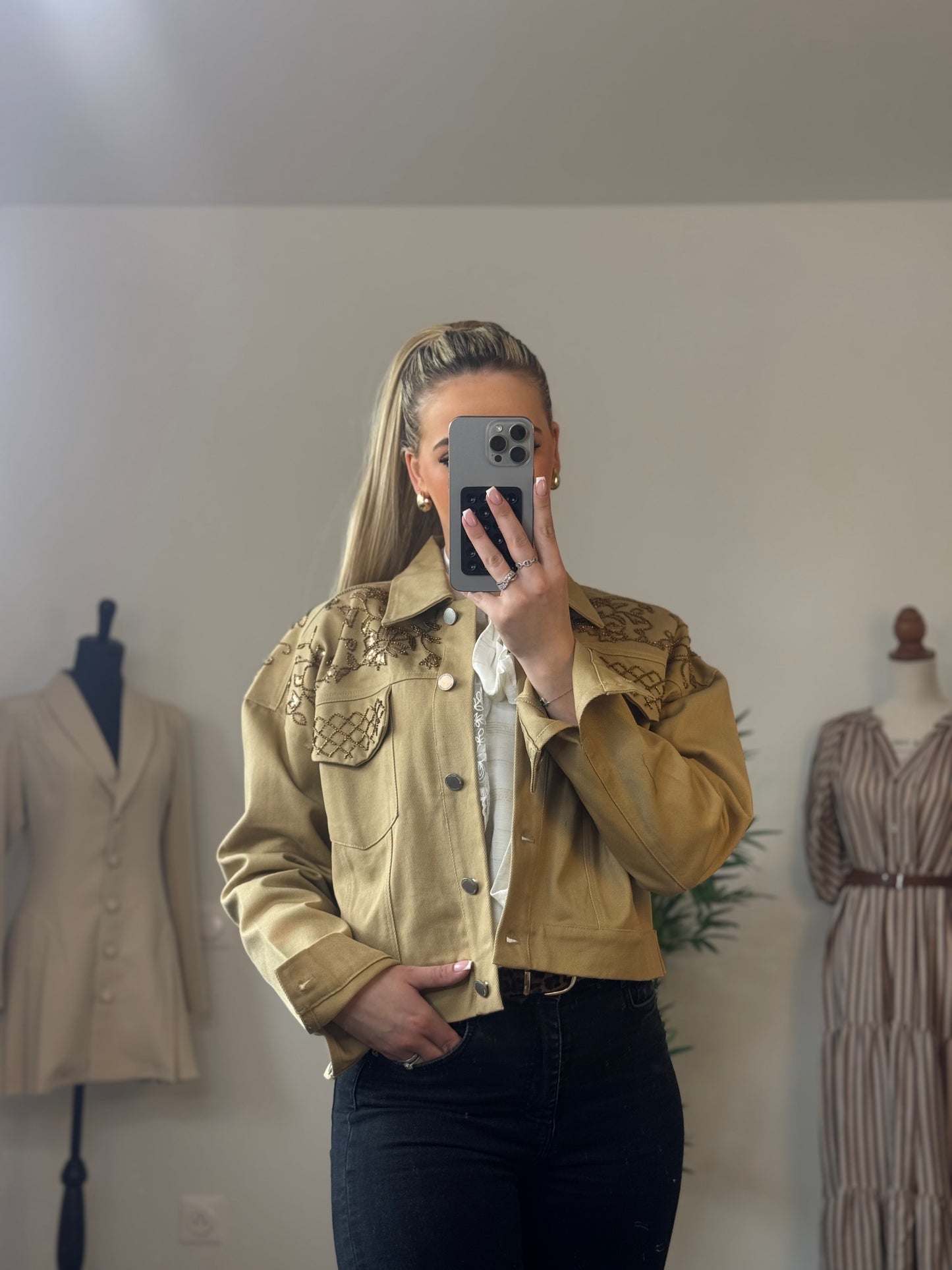 Veste Western Brodée
