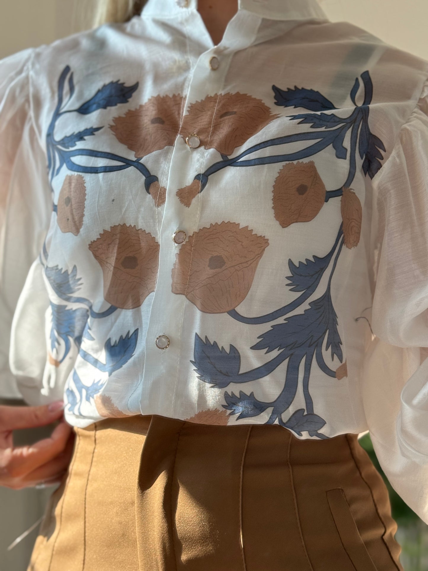 Chemisier Imprimé Tencel