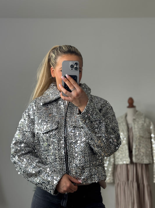 Veste-Blazer Sequins