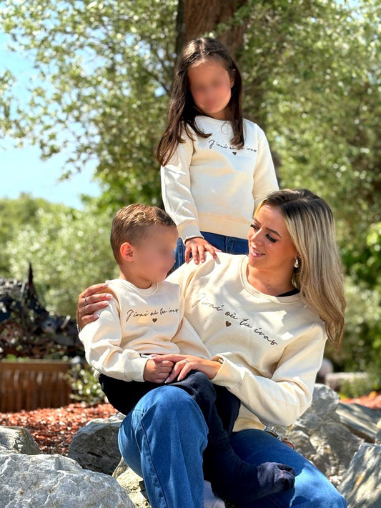 Sweat matchy matchy - j’irai où tu iras adulte