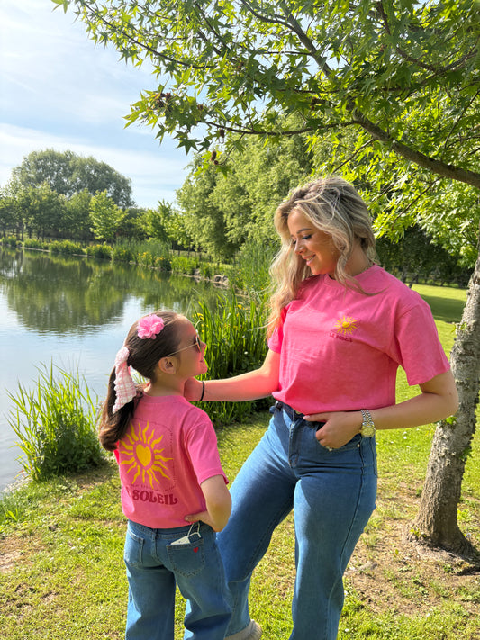 T-shirt “Le Soleil” – Duo Maman & Mini